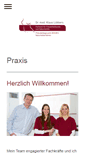 Mobile Screenshot of frauenarzt-dr-luebbers.de
